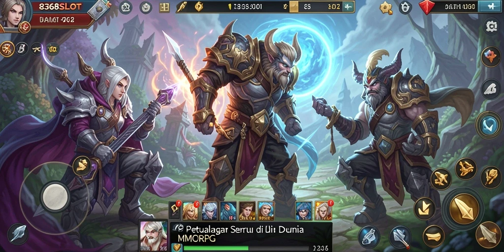 Gambaran gameplay mendebarkan di dunia 8368SLOT.