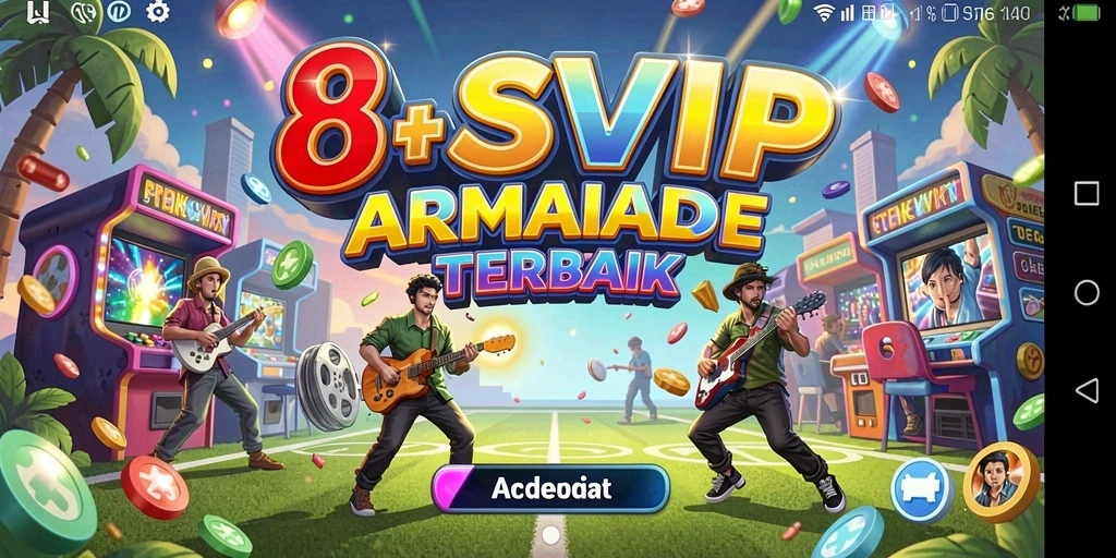 Tampilan menarik dari gameplay seru 8SVIP dengan level yang menantang.