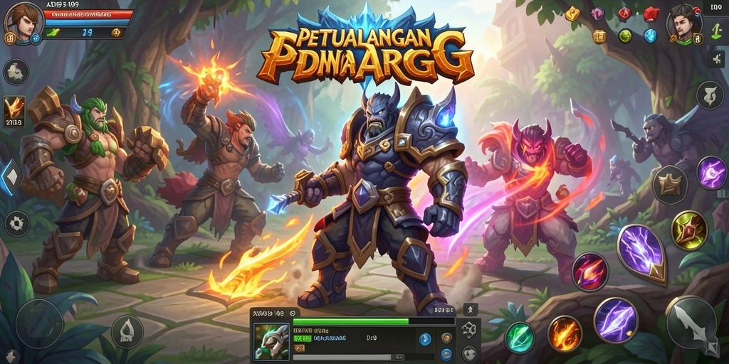 Tangkapan layar gameplay menampilkan aksi seru dalam <strong>ADI99</strong>.