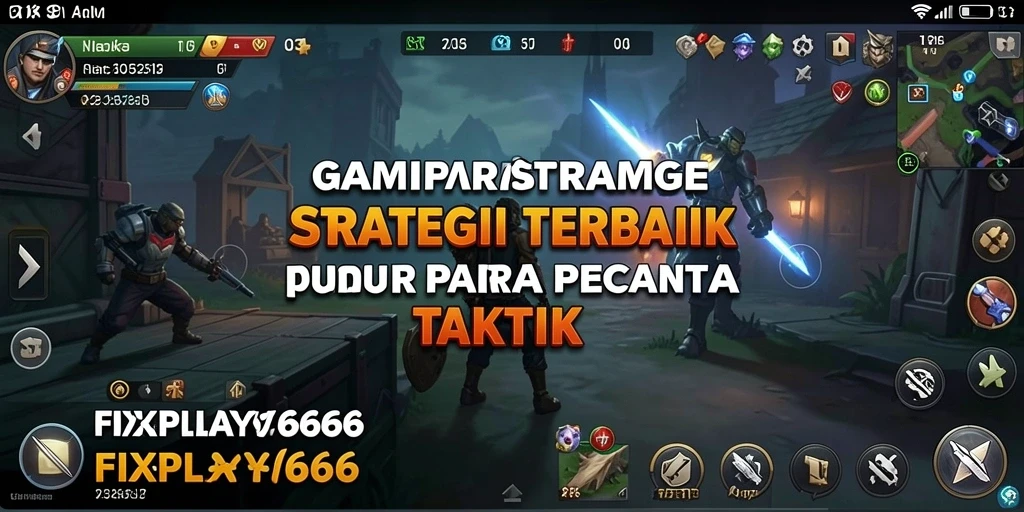 Screenshot FIXPLAY666 menunjukkan pengalaman gameplay strategi yang intens dan mendalam.