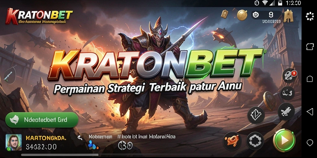 Screenshot gameplay <strong>KRATONBET</strong> yang menunjukkan aksi strategis yang mendebarkan.
