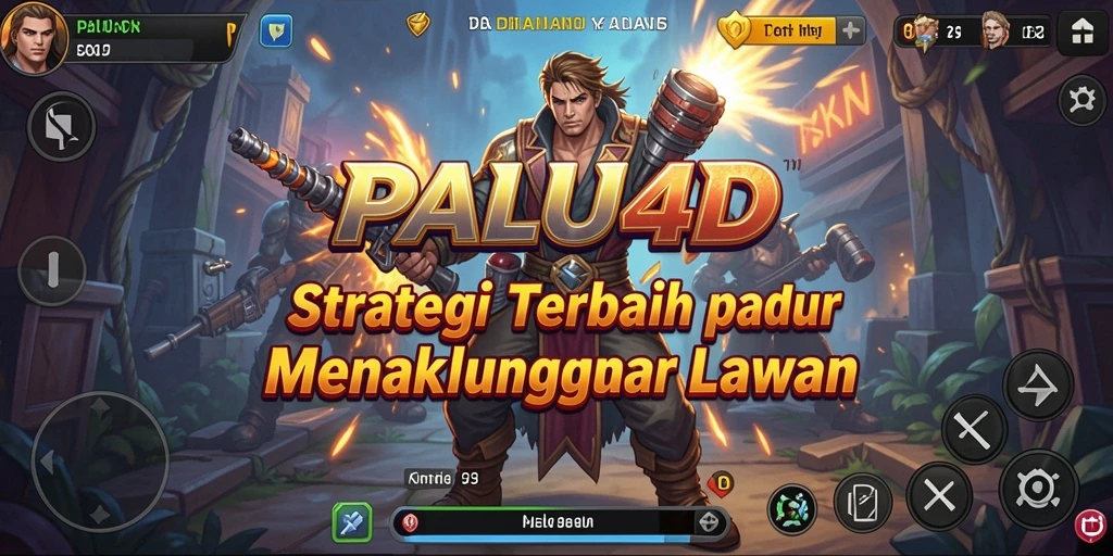Tampilan dinamis dari gameplay PALU4D yang menantang strategi.