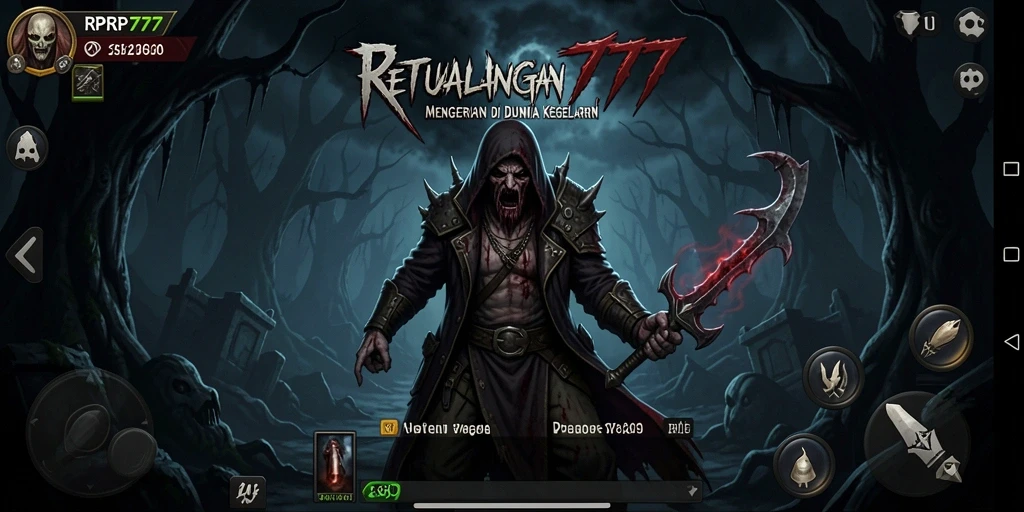 Tampilan gameplay RPRP777 yang menegangkan dan penuh misteri.
